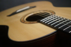 Alberico Madagascar rosewood OM guitar