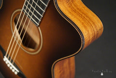 Bourgeois 00c 12 fret Koa guitar #8712 purfling