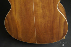 Lowden Pierre Bensusan 'Old Lady" guitar low back view