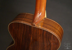 Bob Benedetto archtop heel with inlay