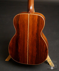 Bourgeois Custom 0 guitar Madagascar rosewood back