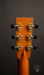 Bourgeois OM guitar back of headstock