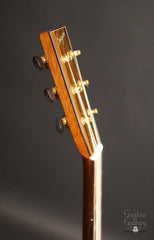 Bourgeois OM guitar headstock side
