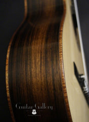 Langejans Classical guitar side detail