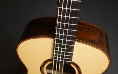 Bresnan GS Brazilian rosewood guitar down front