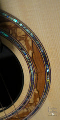 Greenfield C1 classical guitar rosette detail