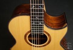 Charis SJ guitar wood purfling