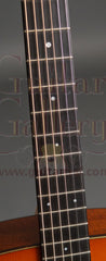 Collings D1ASB varnish guitar fretboard