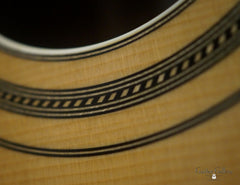 Flammang EL35 guitar rosette detail