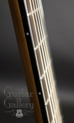 Lowden guitar fretboard side