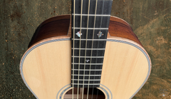 Froggy Bottom C dlx Madagascar rosewood guitar fretboard