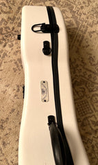 Froggy Bottom M Ltd Brazilian rosewood Twin guitar case side view