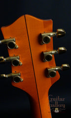 Gretsch 6120 archtop guitar headstock back