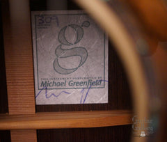Greenfield GF guitar label