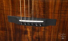 Froggy Bottom H12 Limited All Koa guitar ebony bridge