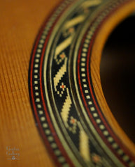Hill Signature Standup Classical guitar rosette detail