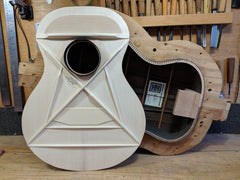Indian Hill 00 guitar build picture