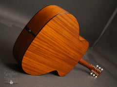 Collings OM1A JL SB guitar mahogany back