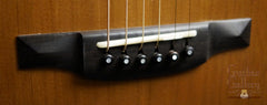 Bourgeois JOMC guitar bridge