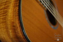 McCollum GA Koa guitar detail