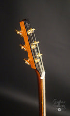 McCollum GA Koa guitar headstock side