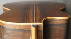 Lowden O35c guitar down back view