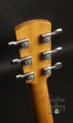 Larrivee LV-10 Koa custom guitar headstock back