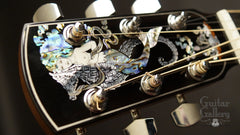 Larrivee LV-10 Koa custom guitar mermaid headstock