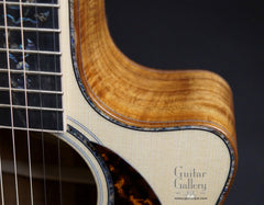 Larrivee LV-10 Koa custom guitar cutaway