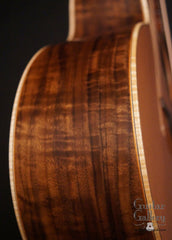 Lowden O35cx guitar side detail