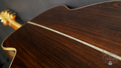 Olson SJ guitar straight grained Brazilian rosewood back