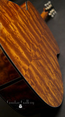 Osthoff OM Tree mahogany guitar up back