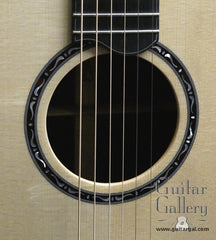 Osthoff guitar Fleur de lis rosette