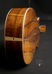 Froggy Bottom P12c parlor guitar end
