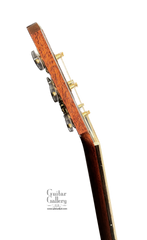 Rasmussen Brazilian rosewood model C guitar headstock side