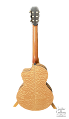 Lowden S35J-X Nylon string guitar full view maple back