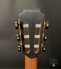 Lowden S35J-X Nylon string guitar back of headstock
