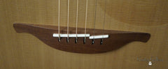 Lowden S50 custom Walnut guitar bridge