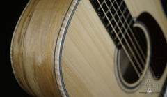 Froggy Bottom SJ-12 Spalted Maple Guitar detail