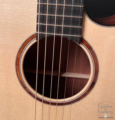 Strahm Eros cutaway Honduran rosewood guitar rosette