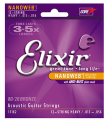 Elixir Nanoweb 80/20 12 String Heavy