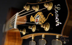 Leach guitar headstock