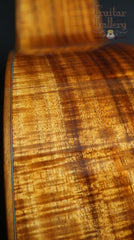 Leach Cremona guitar side detail