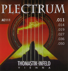 Thomastik-Infeld Guitar: Lights or Med-lights Plectrum Acoustic Strings