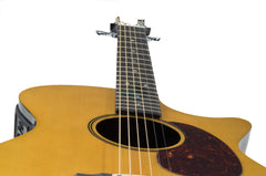 RainSong V-OM1000NSX guitar fretboard