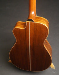 Wingert model E guitar Indian rosewood back