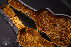 G R Bear guitar gold interior