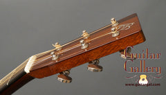 Borges OM-28 Guitar headstock