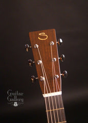 Sexauer FT-15-es Brazilian rosewood guitar headstock