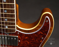 Brondel Honeycaster DC electric guitar cutaway
